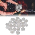 thumbnail image 4 of Rune Stones, Stylish Appearance White Crystal Fine Workmanship Small Volume Runes Crystal Clear  for Divination for Household for Witch Decoration, 4 of 7