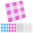 thumbnail image 1 of Pink Engraved 2.6mm Square Pegboard, 104 Pin Fuse Beads Board for Diy, Pixel Art Craft Board for Keychain Making, 1 of 5