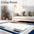 thumbnail image 2 of ODIKA 5'x7' Machine Washable Non-Slip Area Rug, Binding for Projects High Traffic Rug, White, 104132, 2 of 7