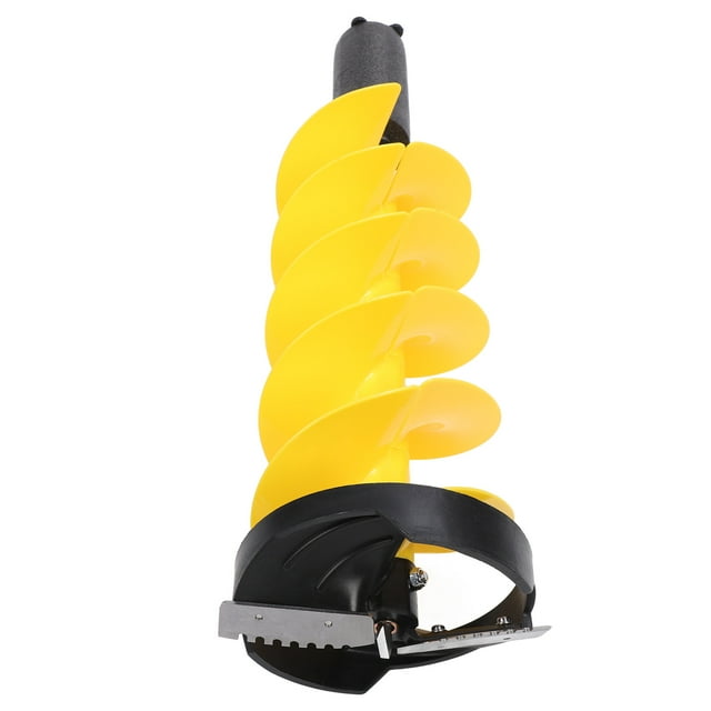 Electric Ice Auger, Easy Control Flexible Lightweight Ice Fishing Auger with Blade Guards for Winter