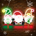 thumbnail image 1 of shellspace Christmas Gnome Neon Sign, Cartoon Christmas Neon Light Sign, LED Video Neon Sign for Wall Light Up Signs for Bedroom Home Party Neon Wall Light Decor Xmas Gift, 1 of 7