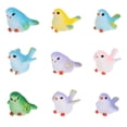 thumbnail image 1 of 9 piezas pequeñas pájaros de resina pequeños animales de resina en miniatura figuras decorativas decorativas figuras de animales realistas figuras de animales, 1 of 7