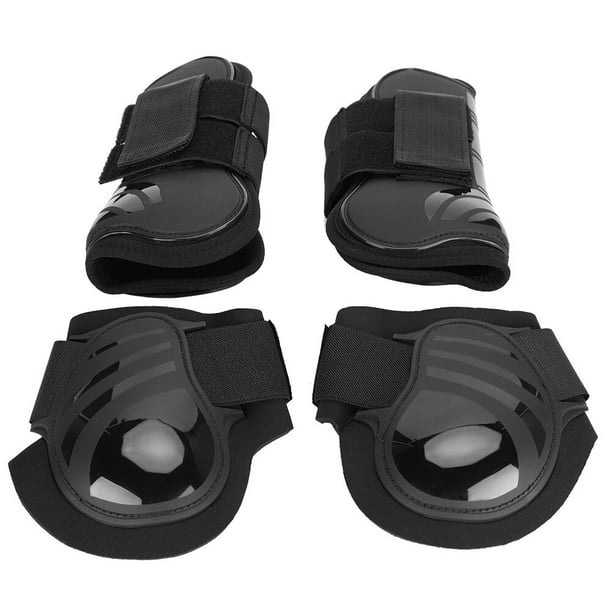 Horse Tendon And Fetlock Boots, Thicken Horse Boot Elastic 2 Pair Front
