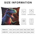 thumbnail image 5 of Nawypu  Tyrannosaurus Rex Stylish and Comfortable Pillow Covers - Set of  Decorative Throw Pillow Covers,Premium Soft Pillow Covers, 5 of 5