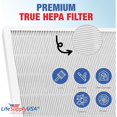 thumbnail image 4 of LDHF True HEPA Filter Replacement Compatible with Kenmore 83244 & 85244 Part # 83159 air purifier Air Purifier, 4 of 4