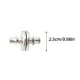 thumbnail image 2 of 10 Pcs Aimants de Rideau Fermeture avec Aimants de Poids de Rideau Bouton Rideau Magnétique Retenue Bouton Empêcher la Lumière de Fuir, 2 of 4
