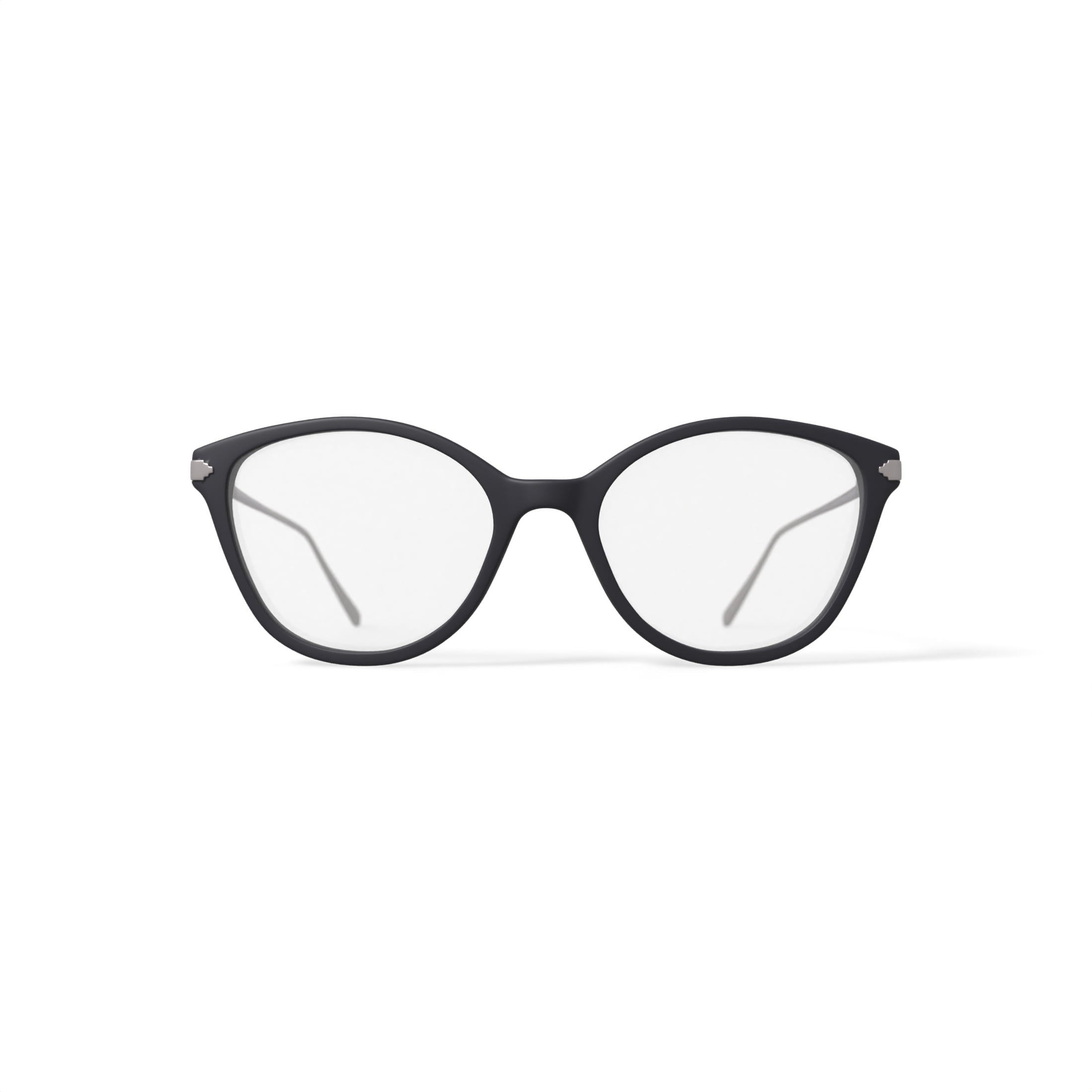 Karun Women's Hail Cat Eye Prescription Eyeglasses with Case, Black