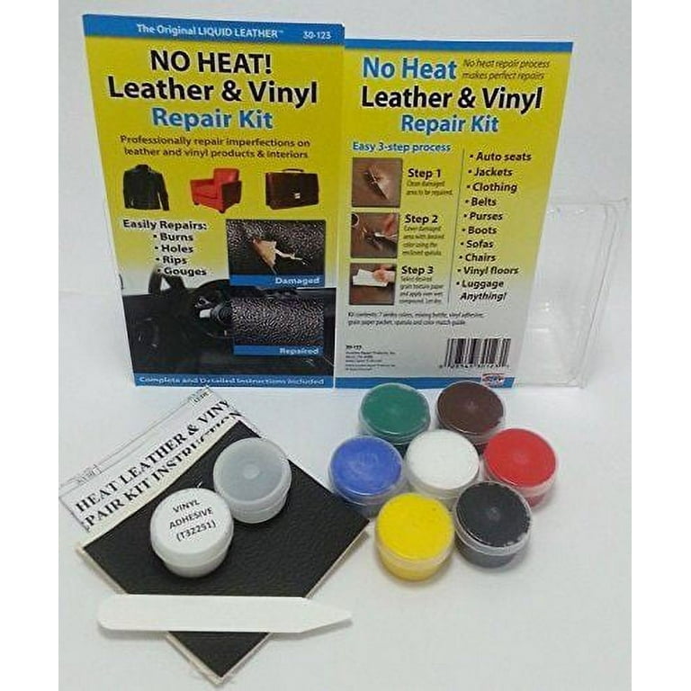 No Heat Liquid Leather & Vinyl Repair Kit Non toxic and odorless