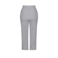 thumbnail image 6 of TaTaai Women's 3/4 Length Pants for Women Solid Color Elastic Waist Yoga Capris with Pockets for Daily All Season Gift, 6 of 6