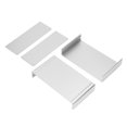 thumbnail image 4 of Aluminium Electric Box Waterproof Junction Enclosure Case Split Type for DIY Silver 62x178x100mm, 4 of 14
