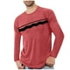 thumbnail image 1 of Blusas y camisas de manga larga con cuello redondo para hombre, deportivas, fitness, hogar, pijamas estampados, camiseta de manga larga con cuello redondo, blusa de poliéster para hombre, 1 of 3