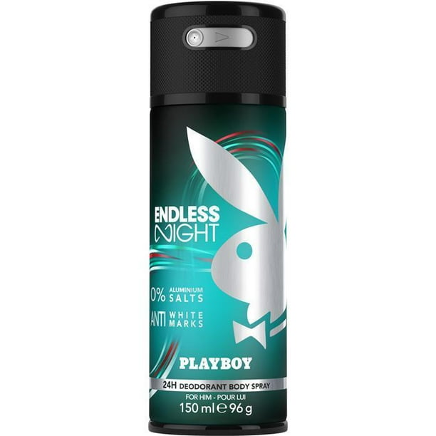 Playboy Endless Night 5 oz Deodorant Body Spray for Men