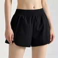 thumbnail image 5 of hoksml Kids Cotton Back to School Shorts Elastic Waist Athletic Shorts with Pockets Casual Playwear for Boys Girls, 5 of 6
