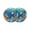 Multicolor, variant on Ocean Coral Fish Round 13 Inch Placemats Set of 2, Colorful Underwater World Seagrass HeatResistant Non Slip Place Mats for Dining Table, Wipeable Braided Kitchen Table Mats for Housewarming