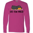 thumbnail image 3 of Inktastic Napping Dis Tew Much Rottweiler Long Sleeve T-Shirt, 3 of 5