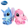 thumbnail image 2 of Disney-muñecos de peluche de Lilo & Stitch para niño y niña, muñecos de peluche de color rosa y azul, juguetes colgantes, modelos bonitos, regalos de Navidad y halloween, 20cm Fivean  unisex, 2 of 2