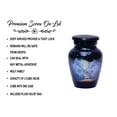 thumbnail image 2 of World Bazaar Cremation Keepsake Urns Wolves Family, Set of 4 with Velvet Box, 2 of 5