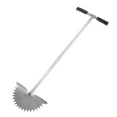 Manual Lawn Edger with Saw Tooth Blade Half Moon Edger Lawn Tool with T