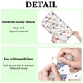thumbnail image 6 of Baseball Uniform Pattern Dish Drying Mat for Kitchen 1 Pack, Ultra Absorbent Microfiber Dishes Drainer Mats,16"x18", 6 of 6