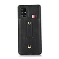 thumbnail image 4 of Dteck for Samsung Galaxy A71 5G Case, PU Leather Adjustable Loop Strap Case with Hidden Cart Slot Shockproof Protective Case for Samsung A71 5G 6.7" 2020 Ladies Women Men, Black, 4 of 15