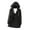 Black, variant on Women's Long Sleeve Zip Up Mid Length Hooded Jacket with Drawstring Waist,Casual Utility Coat with Pockets Beige,Women's Plus M