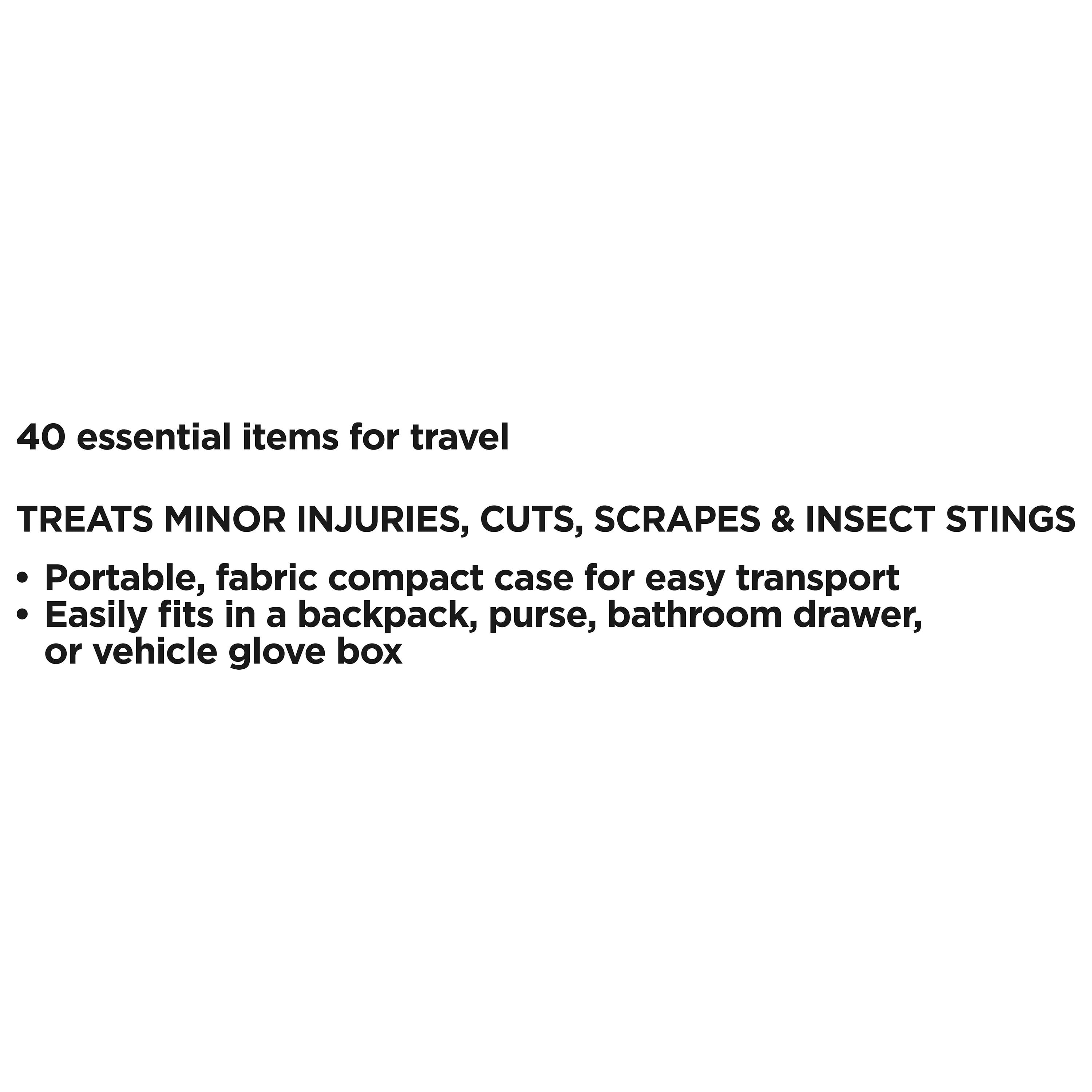 Equate 40 Piece Travel First Aid Kit for Everyday Use