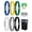 6pcs (dark,grey,white,sky blue,green,yellow), variant on Garbage Can Bands Cord Lord Design Adjustable Large Trash Can Rubber Bands Fits 8-33 Gallon Trash Cans Multifunction Bands Litter Box Bands for Kitchen Tables Picnic Party