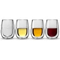 thumbnail image 3 of Moderna Artisan Series Double Wall Insulated Wine Glasses - Set of 8 Wine and Beverage Glasses, 3 of 8