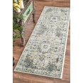 thumbnail image 4 of nuLOOM Paisley Verona Vintage Persian Area Rug, 8' Square, Grey, 4 of 4