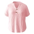 thumbnail image 3 of MAIHAN Women's Polo Shirts Casual Summer Boho Tops Graphic Loose Tees Summer T Shirt Plus Size T Shirts for Women, 3 of 4