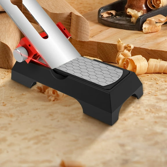 Aluminium Alloy Chisel Sharpening Kit Adjustable Angel Chisel Sharpening Jig Precise Gouge Sharpener for Woodworker