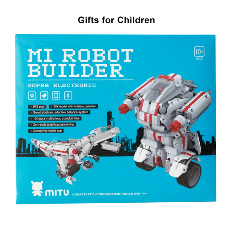 Subjetivo Propuesta alternativa tener Xiaomi Mi Robot Builder, Build Your Own Stem Robot - Walmart.com