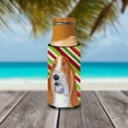 thumbnail image 3 of Basset Hound Candy Cane Holiday Christmas Ultra Hugger for slim cans, 3 of 6