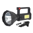 thumbnail image 1 of LED Searchlight Strong Bright Long Range Lighting Waterproof Handheld Spotlight Flashlight with Multifunction Bracket, 1 of 17