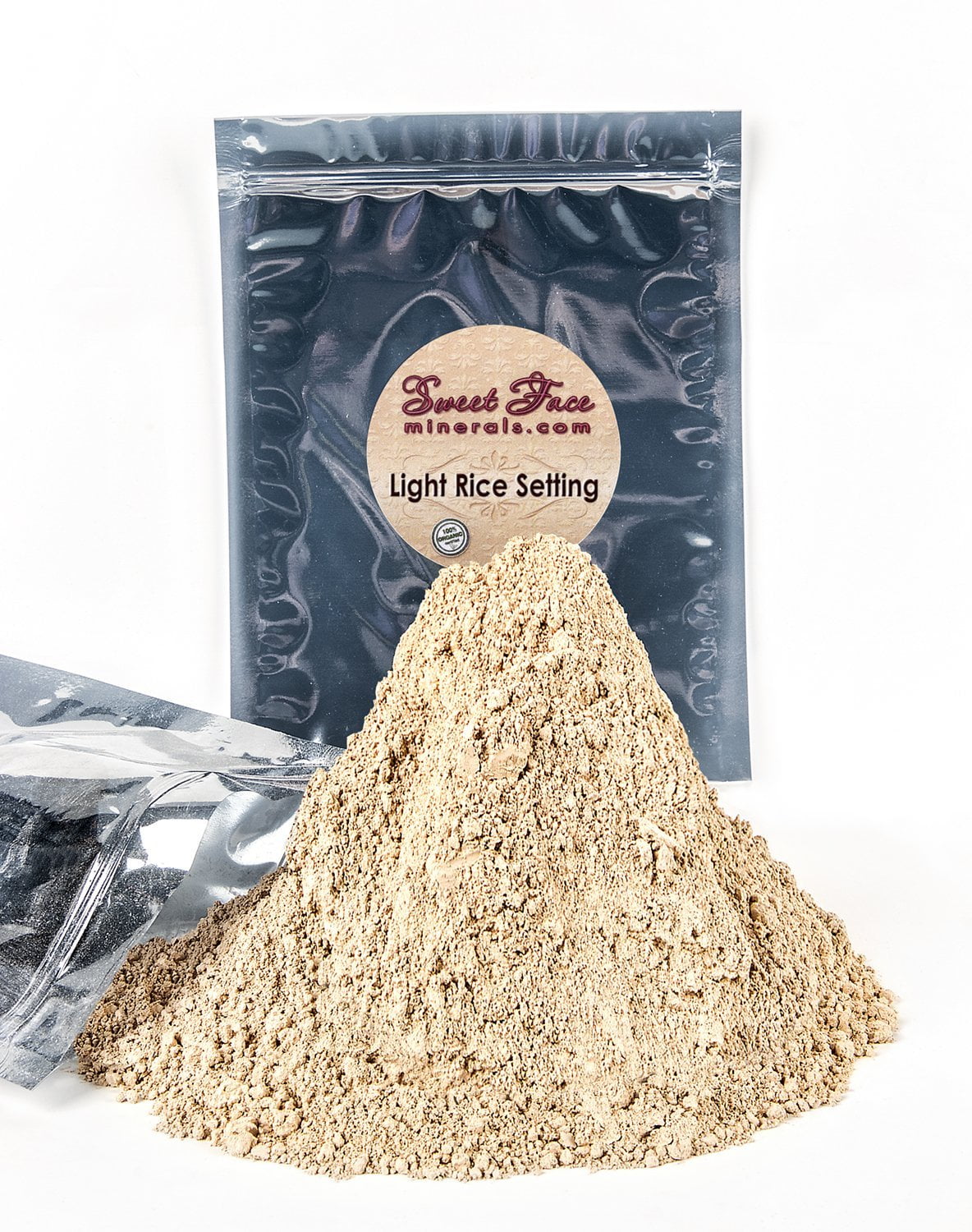 RICE SETTING POWDER BULK REFILL Mineral Foundation Makeup Matte Bare Skin Sheer SPF 20 Cover (1