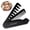 Black, variant on CALIYI 2PCS Volumizing Wide-Tooth Hair Styling Comb, Curling Tools Fluffy Texture for Men Ideal for All Hair Types