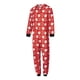 thumbnail image 4 of Conjuntos de pijamas familiares a juego Fiomva: pijamas navideños con diseño de árbol de Navidad y muñeco de nieve para parejas y niños., 4 of 8