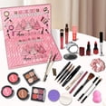 thumbnail image 3 of Calendario de Adviento de maquillaje GDWDGJ, 24 piezas, set de regalo de Navidad, 3 of 9
