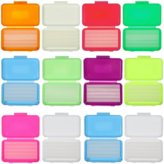 Weijiyouyu 12 Boxes Teeth Orthodontic Waxes Dental Waxes Braces Professional Dental Waxes for Braces