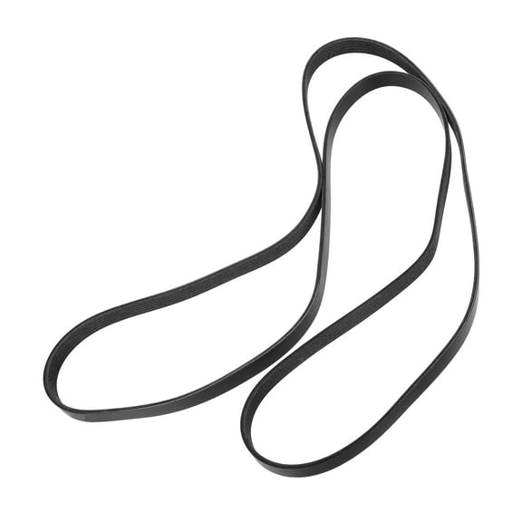 Car Engine Multi V-Ribbed Serpentine Drive Belt No.252122G720 for Hyundai Sonata 2011-2012 Black