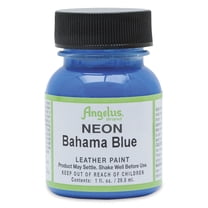 Angelus® Neon Leather Paint, 1 oz., Bahama Blue