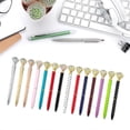 thumbnail image 2 of Exquisite Crystal Diamond Ballpoint Pen Set Dazzling Metallic Finish for Office, Art, and Gifts, 2 of 4