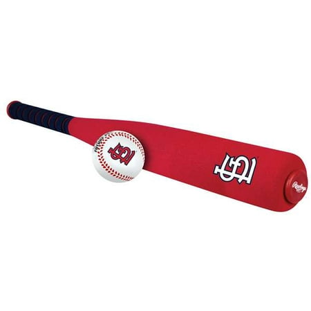 Rawlings St Louis - St. Louis Cardinals Foam Baseball Bat & Ball Set