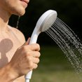 thumbnail image 3 of Ducha portátil para exteriores, bomba de ducha con batería de 1800 mAh para senderismo, mochileros, viajes, playa, mascotas, flores, resistente al agua IPX7 y recargable por USB., 3 of 7