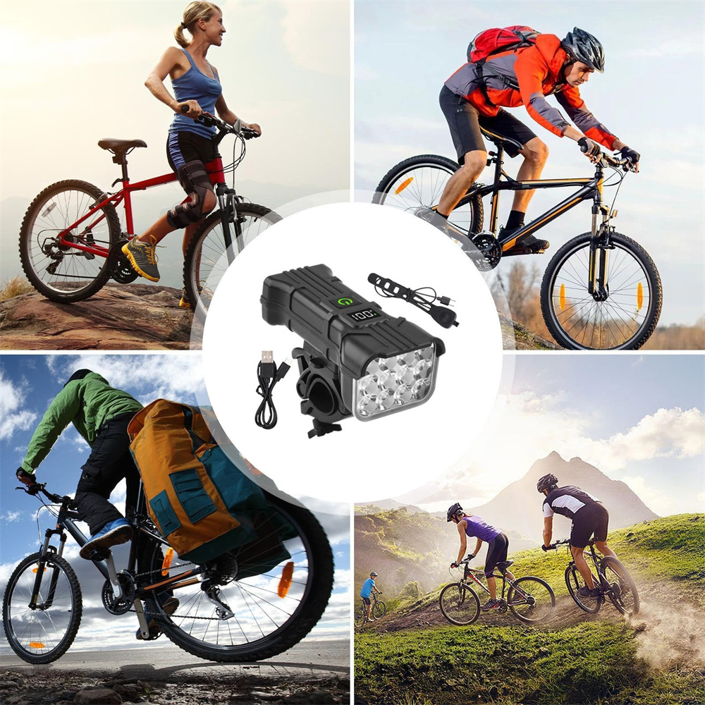 Litampo 3500LM USB Rechargeable Bike Headlight photo 5