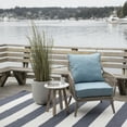 thumbnail image 3 of ARDEN Oceantex Outdoor Deep Seating Cushion Set 24 x 24, Sky Blue, 3 of 11
