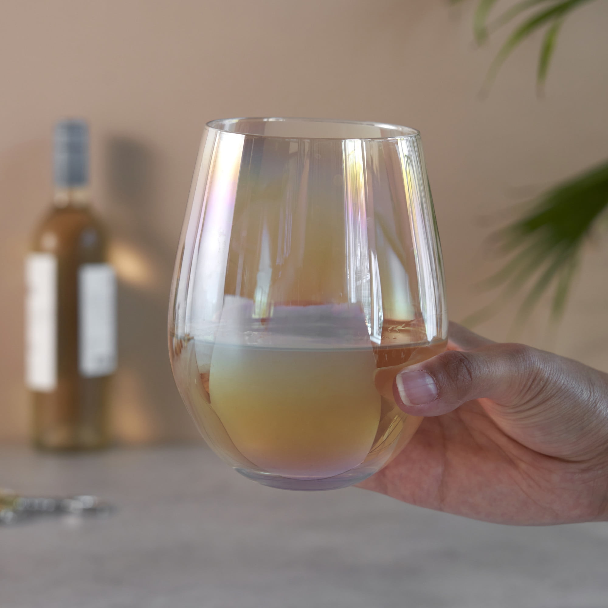 Colored Wine Glass – JUX•TA•POSH HOME