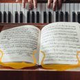 thumbnail image 3 of Weiweiguan 1 Pce Clip de Partition en Forme de M Clip de Musique Acrylique Clip de Livre de Musique Pince de Partition, 3 of 7