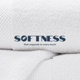 thumbnail image 3 of Luxury Bath Sheets Towels for Adults Extra Large | Highly Absorbent Hotel Collection | 35x70 Inch | 2 Pack (White), 3 of 5