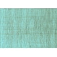 thumbnail image 1 of Ahgly Company Indoor Rectangle Abstract Light Blue Modern Area Rugs, 4' x 6', 1 of 4